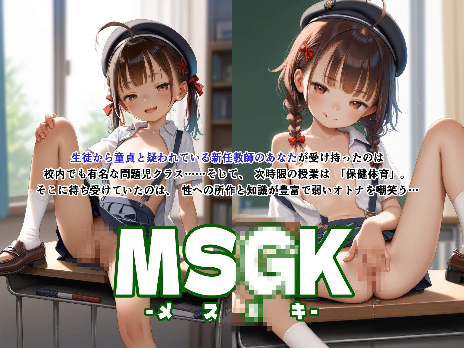 【260枚】MSGK 〜ほけん体育〜 わからせられるよわ〜い先生たち_2