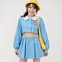 【コスプレ脱衣】若作り:スモック 編 ver.1