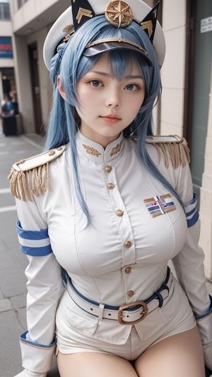 【巨乳レイヤー】NIK〇E！ヘ◯ムえちえちコスプレ 画像2