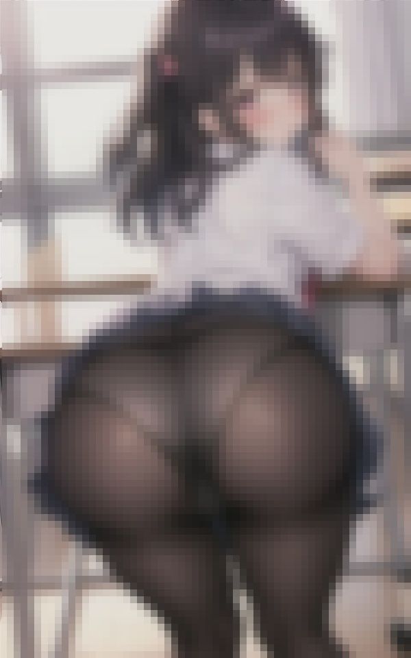 嗅ぎたくなる黒ストTバック娘5