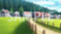 【背景素材】酪農が盛んな村（6267_bg11）【時間差分あり】 画像1