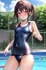 恥ずかしスク水美少女CG集 画像7