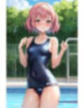 恥ずかしスク水美少女CG集 画像3
