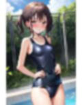 恥ずかしスク水美少女CG集 画像9