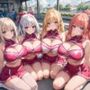 【セリフ付き】応援部に入部したら男はオレ一人だけ