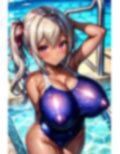 爆乳スクール水着イラスト集 画像2