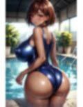 爆乳スクール水着イラスト集 画像6