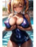 爆乳スクール水着イラスト集 画像8