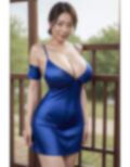 巨乳熟女とワンピース 画像4