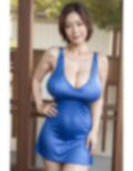 巨乳熟女とワンピース 画像5