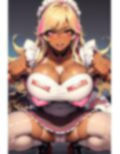 AIグラビアCG集 爆乳ギャルメイド 画像1