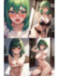 緑髪巨乳彼女と帰宅してすぐHしちゃいました！ 画像3