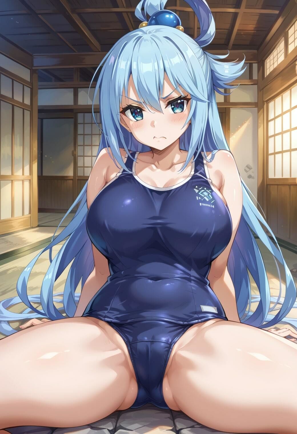 【アク○イラストエロ画像】この○ばに登場する駄女神ちゃんのエッチな画像集 画像5