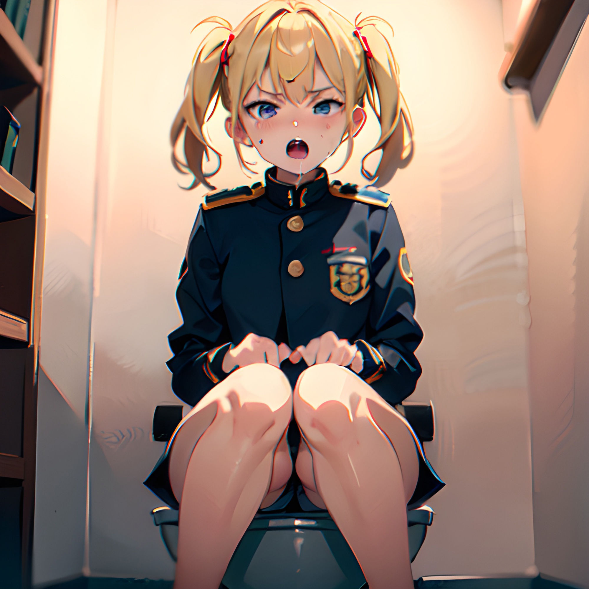 トイレのあの子  金髪美少女編 画像3