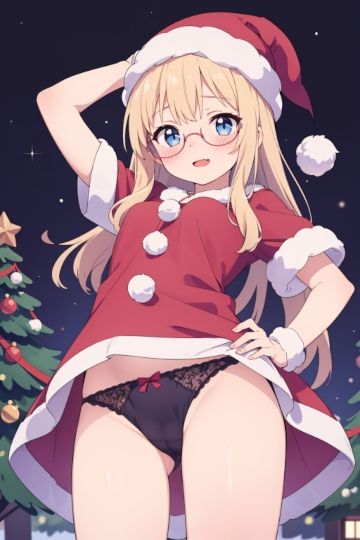 貧乳美少女画集No.033 クリスマス -パンツ編- 100枚 画像2