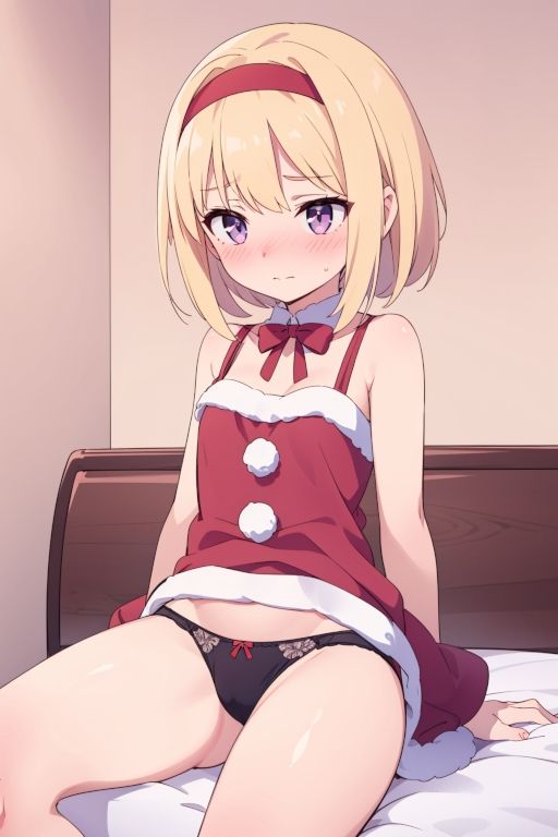 貧乳美少女画集No.033 クリスマス -パンツ編- 100枚 画像3