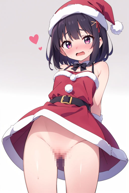 貧乳美少女画集No.034 クリスマス -ノーパン編- 65枚_5