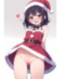 貧乳美少女画集No.034 クリスマス -ノーパン編- 65枚 画像4
