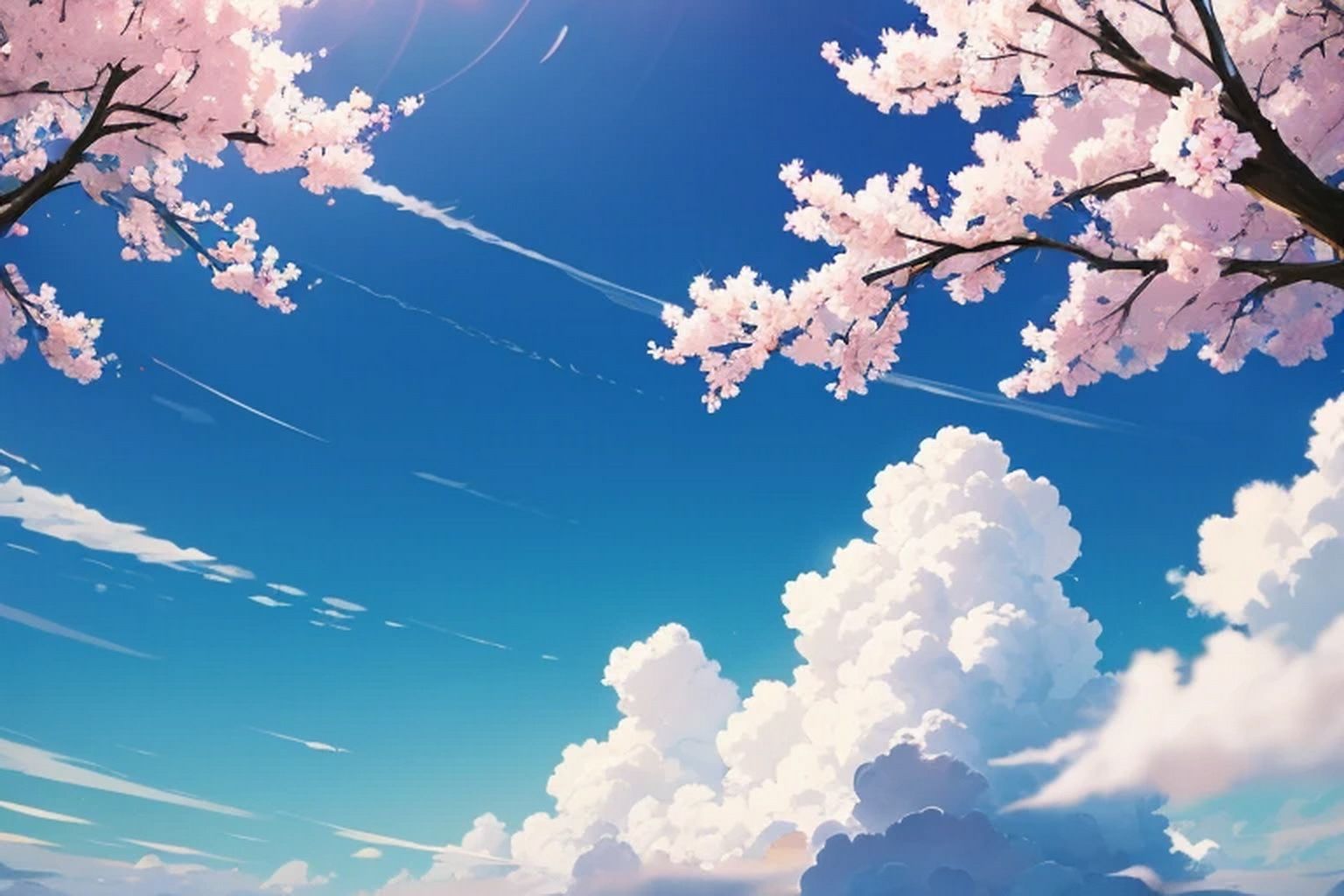 空・雲  背景素材 画像4