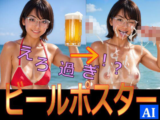 えろ過ぎ！？ビールポスター_1