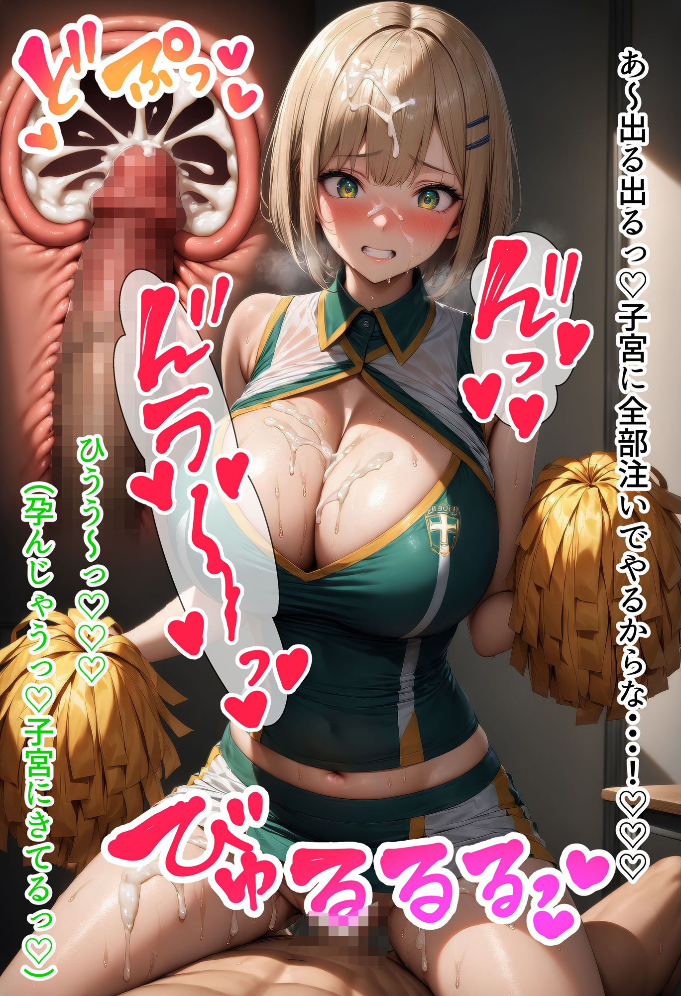 巨乳JK学園ハードコア 【チア部編】 画像9