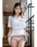 癒し系ナース階段踊り場パンチラ画像集 画像4
