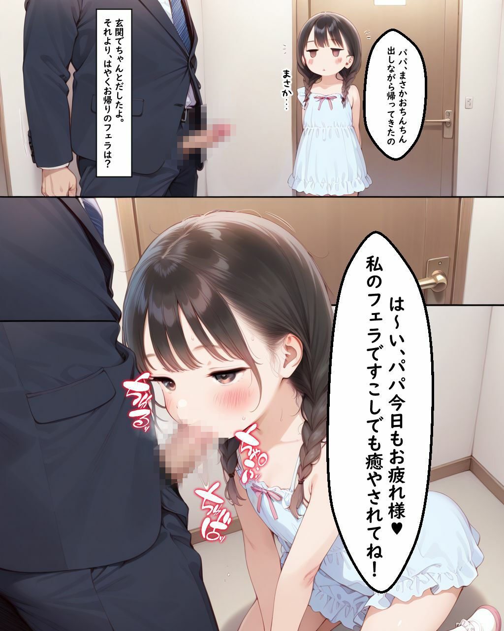 仲良し父娘のエッチ1