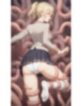 金髪JK触手拘束パンチラ画像集 画像5