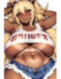 AIグラビアCG集 爆乳ギャル短パン 画像5