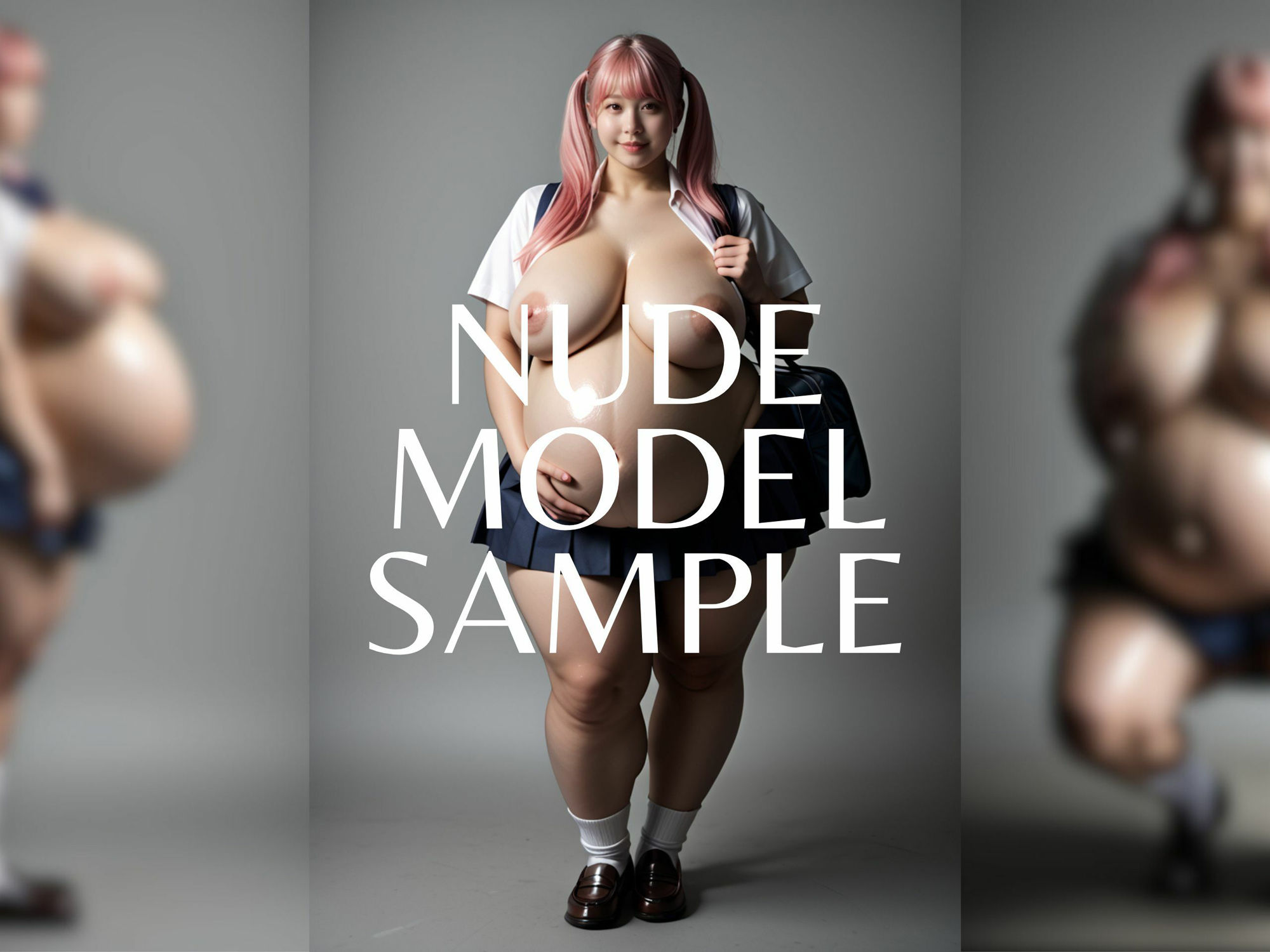 NIKUKAN NUDE MODEL_vol8_制服みけぽ妹_4