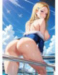 常識改変！職場で変態制服が当たり前のCAさんのCG集 画像4