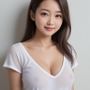 スケスケ乳首丸見えシースルーを着た美女