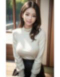 AIグラビア写真集  タートルネック美女 画像2