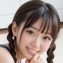 J〇アイドルにスク水着せてみた。 紺スクール水着編