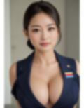 爆乳で話題の美人CAさん特集 画像4