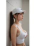街で見かけたお姉さんのスポブラ姿がエロ過ぎて直視できない件/生成AIグラビア214枚 画像3