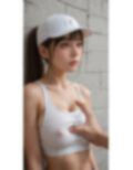 街で見かけたお姉さんのスポブラ姿がエロ過ぎて直視できない件/生成AIグラビア214枚 画像9