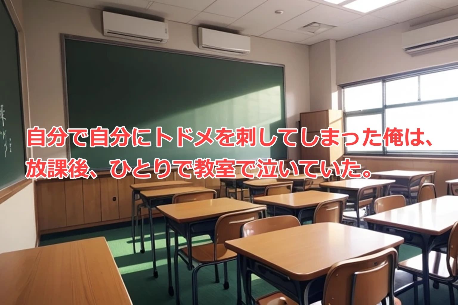 【特装版】クラスで一番巨乳の眼鏡っ娘に「大丈夫？おっぱい揉む？」って言われたら・・・ 画像1