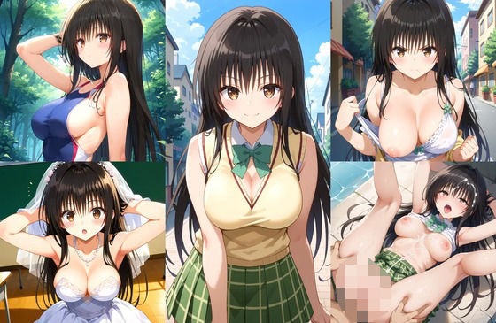 【古○川唯イラストエロ画像】To○OVEるに登場する唯ちゃんのエッチな画像集