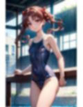白井〇子  スク水（58枚） 画像1