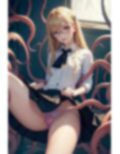 金髪メガネJK触手戯れパンチラ画像集 画像2