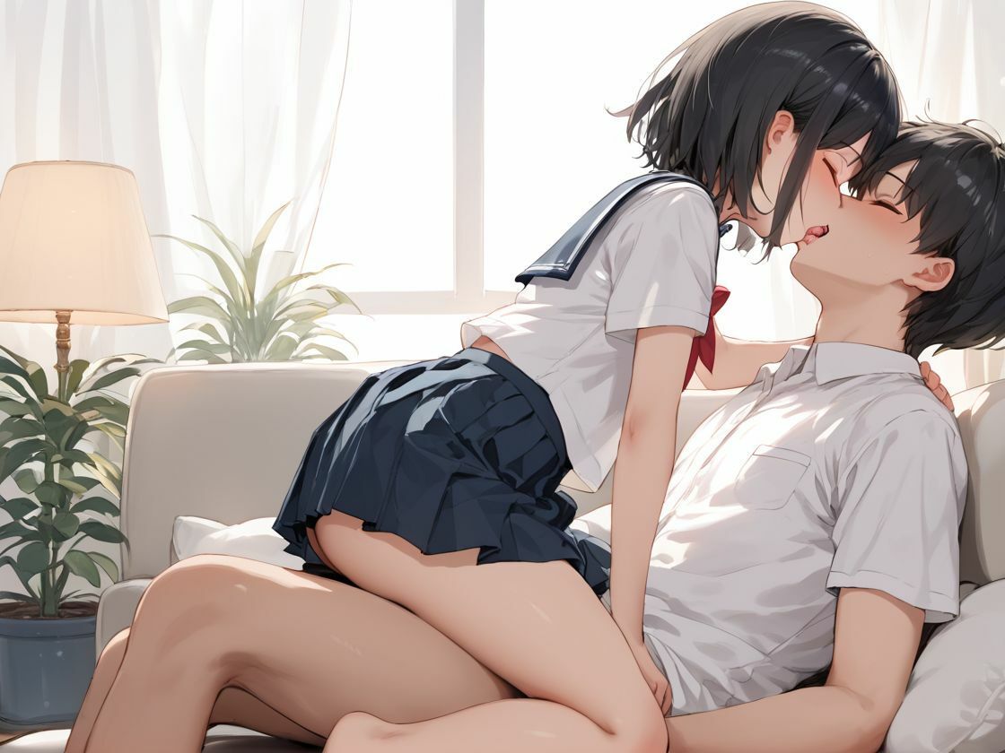 女子校生の義妹が誘惑してきた！ 画像2