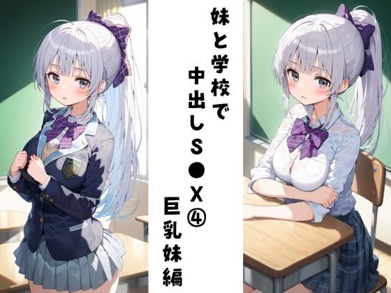 妹と学校で中出しS●X 4（巨乳妹編）_1