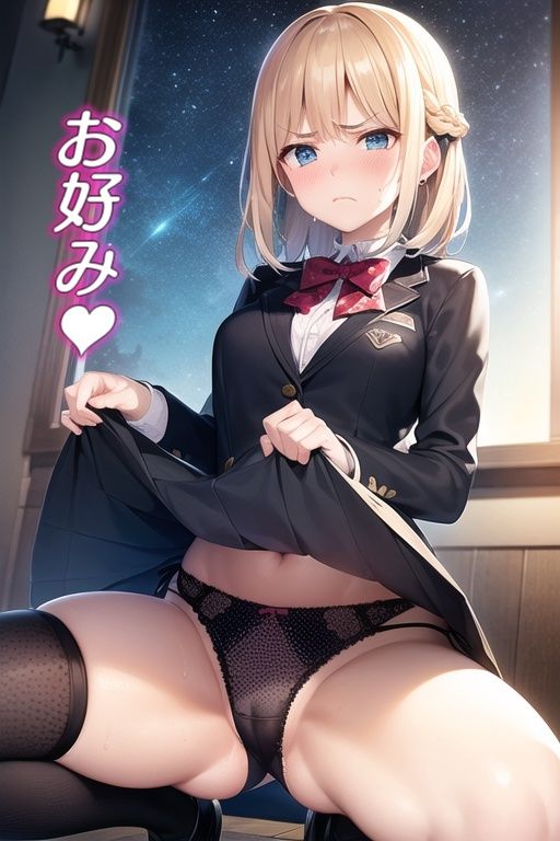 嫌な顔してパンツ見せてくる女の子〜ブレザー編〜 画像7