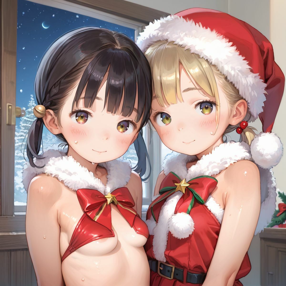 ちっぱい美少女の日常～クリスマスのプレゼント～038