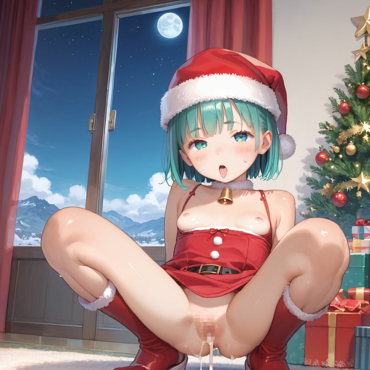 ちっぱい美少女の日常～クリスマスのプレゼント～054