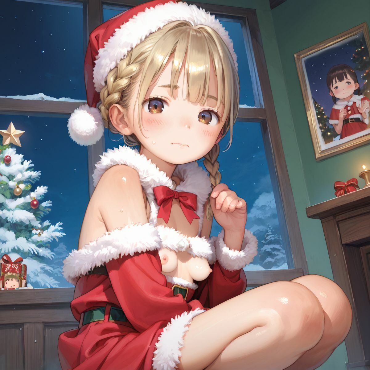 ちっぱい美少女の日常～クリスマスのプレゼント～058