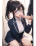 僕と女子校生-清楚系眼鏡女子のブレザー 画像7