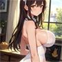 巨乳バニーガール美女【妄想イラスト美女図鑑vol.142】
