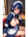 エッチなしぐさで色仕掛けするコスプレメイド巨乳美女 画像2